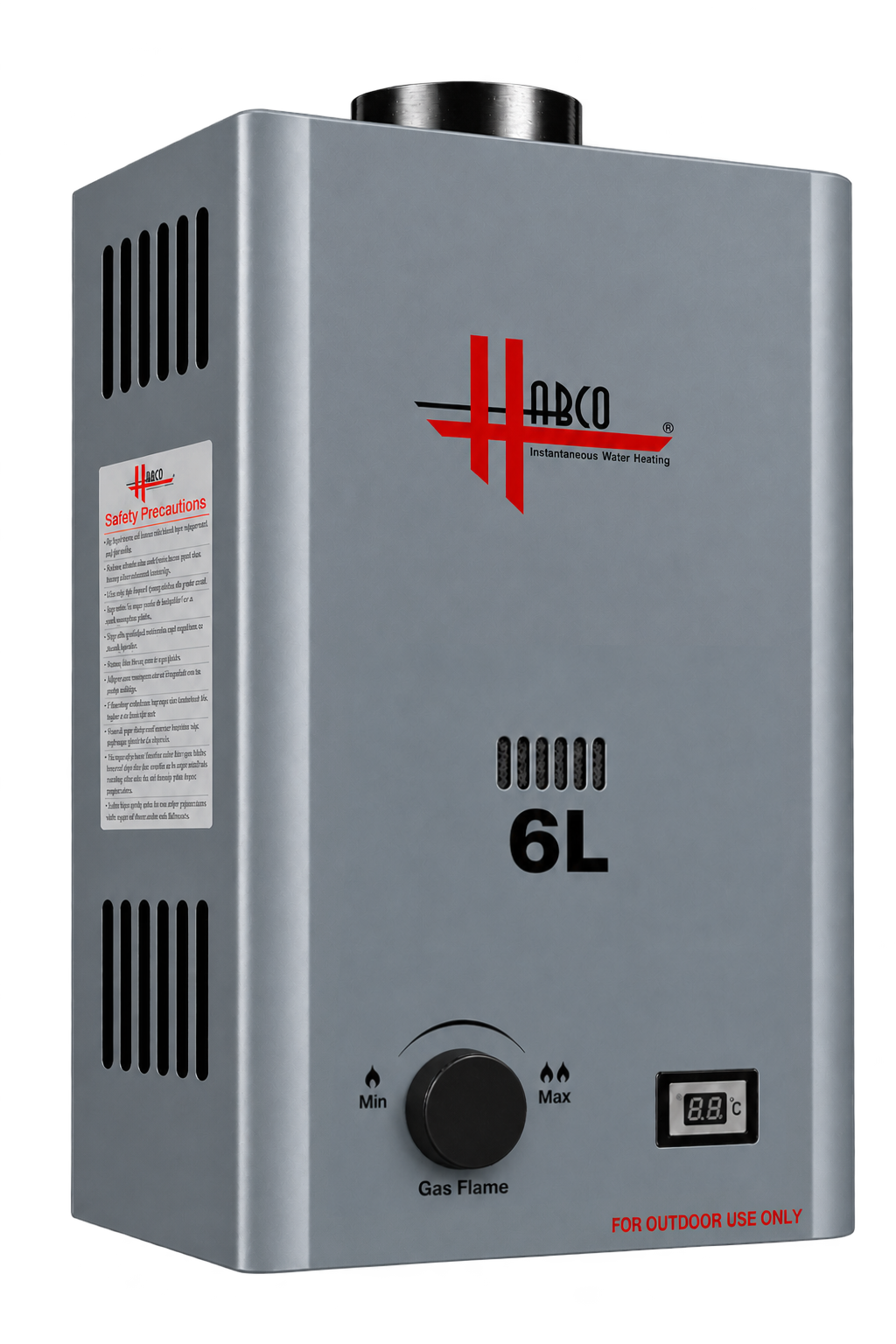 Habco 6L Zero Start Type D gas water heater